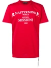 MASTERMIND JAPAN MASTERMIND JAPAN PRINTED T-SHIRT - RED