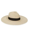 HAT ATTACK Continental Wide-Brim Raffia Hat