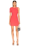 ALEXANDER WANG T Sleek Rib Asymmetric Dress,TBBY-WD132