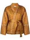 ULLA JOHNSON ULLA JOHNSON SACHI JACKET - GOLD