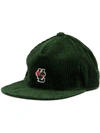 UNDERCOVER UNDERCOVER CORDUROY BASEBALL CAP - GREEN