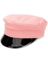 RUSLAN BAGINSKIY RUSLAN BAGINSKIY BAKER BOY CAP - PINK