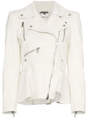 ALEXANDER MCQUEEN PEPLUM LEATHER BIKER JACKET