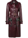 COACH COACH WESTERN TRENCH COAT - RED