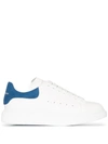 Alexander Mcqueen Oversized Chunky Leather Sneakers In White
