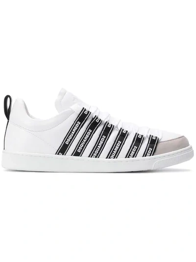 Dsquared2 Logo Sneakers - 白色 In White