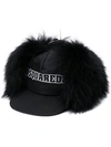 DSQUARED2 FUR LOGO CAP