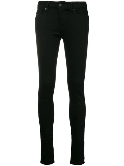 Diesel Skinny Jeans In Black