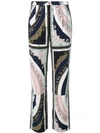 TORY BURCH CONSTELLATION PRINTED TROUSERS
