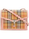 BURBERRY BURBERRY SMALL VINTAGE CHECK CROSS-BODY BAG - PINK