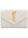 SAINT LAURENT SMALL MONOGRAM ENVELOPE WALLET