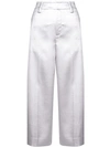 VINCE WIDE LEG CROPPED TROUSERS