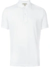 Burberry Short-sleeve Oxford Polo Shirt, White