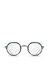 THOM BROWNE THOM BROWNE EYEWEAR ROUND-FRAME GLASSES,TBX9110213270588