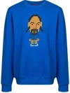 Mostly Heard Rarely Seen 8-bit Foshizz Sweatshirt In Blue