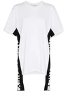 STELLA MCCARTNEY LOGO STRIPE T-SHIRT