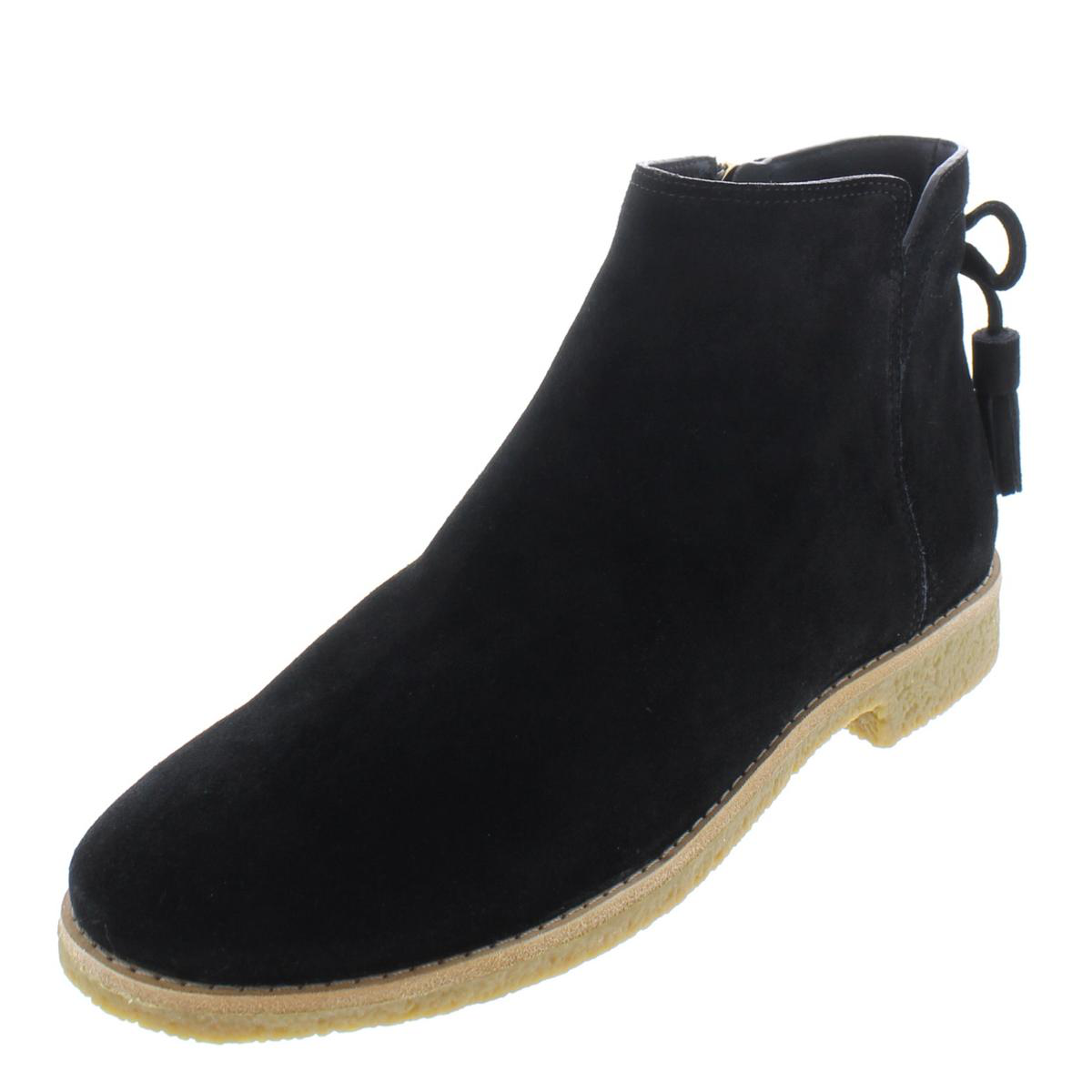 kate spade black suede booties