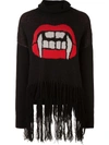 HACULLA CAUGHT UP FRINGED SWEATER