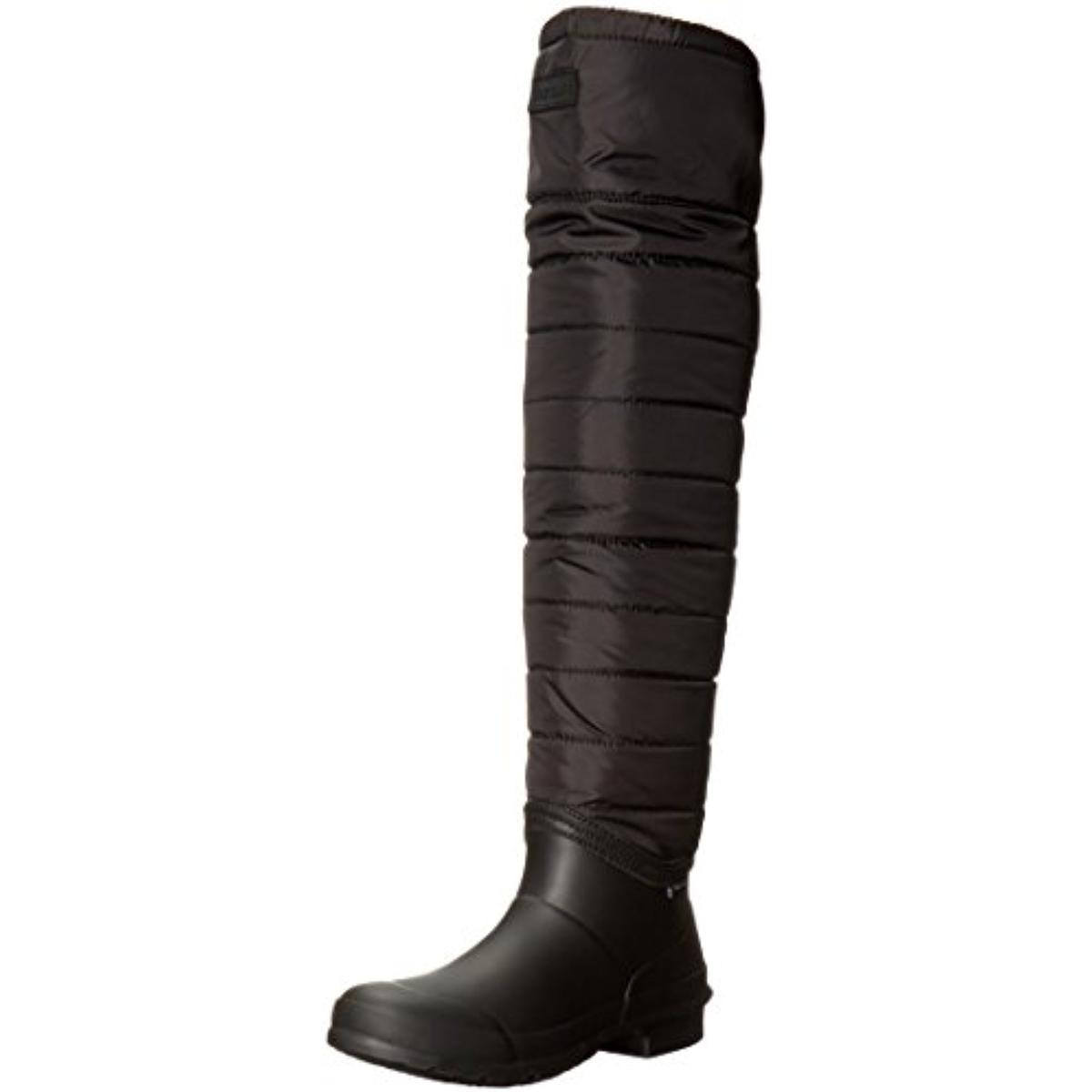 over the knee rubber boots