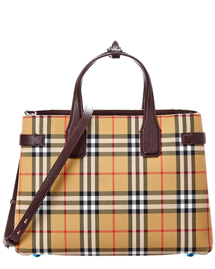 burberry medium banner tote