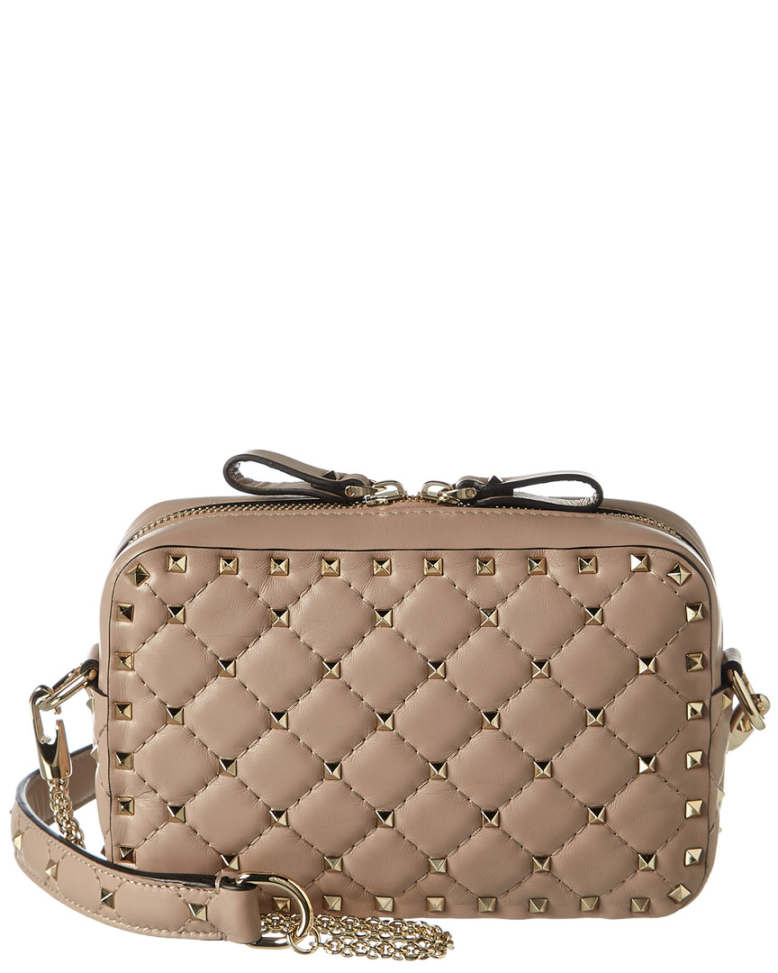 valentino rockstud spike camera bag