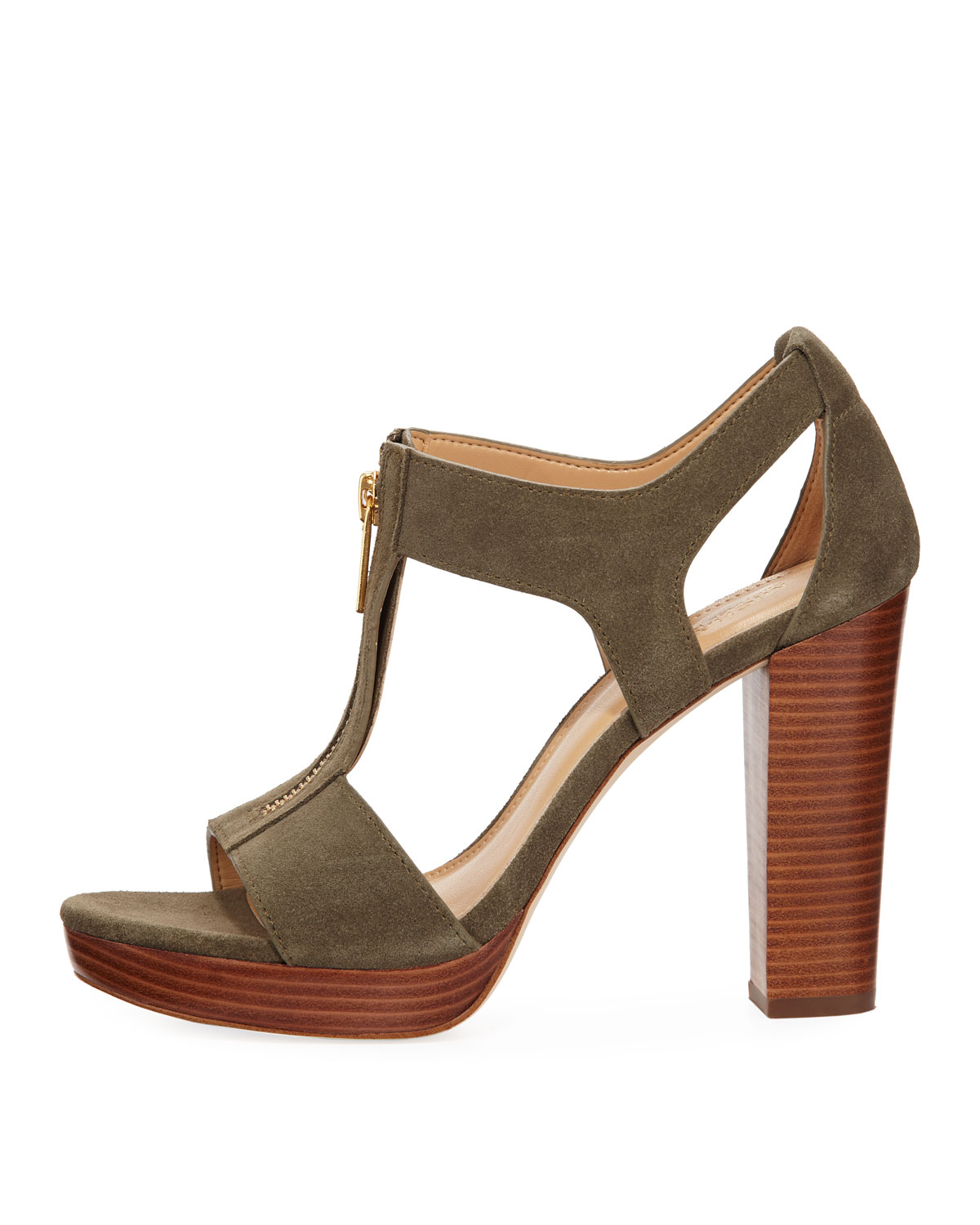 michael kors green sandals