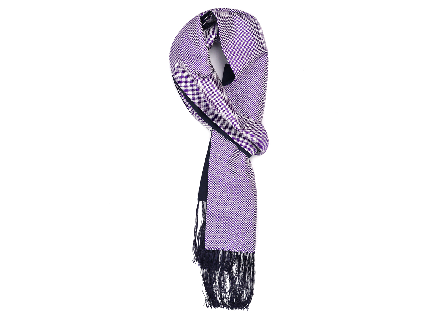 purple cashmere scarf