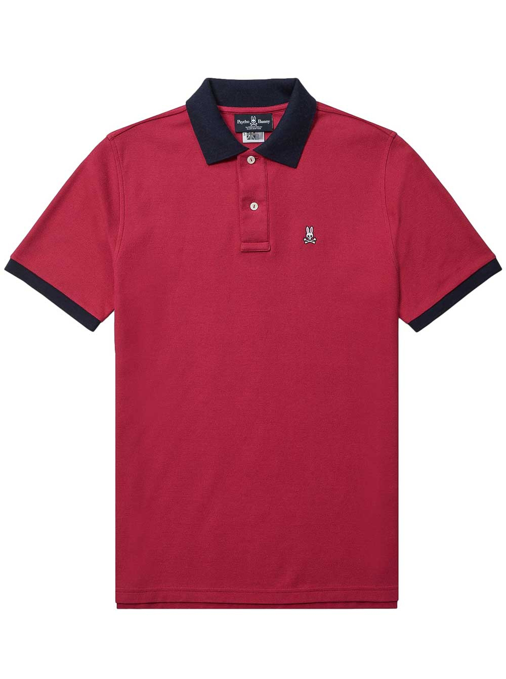 psycho bunny red polo
