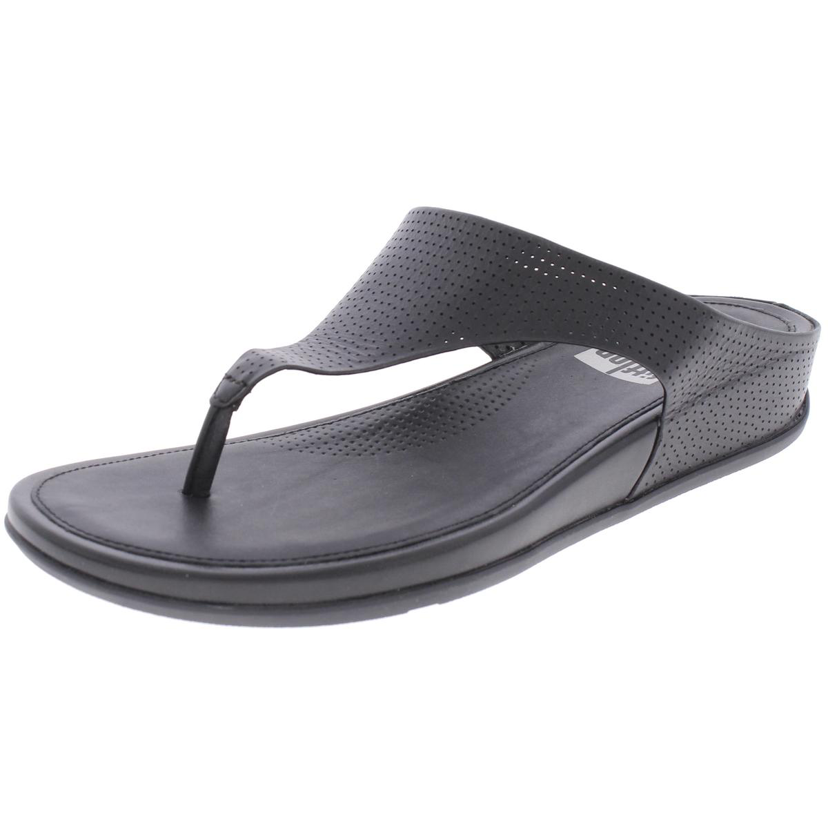 black cushioned sandals