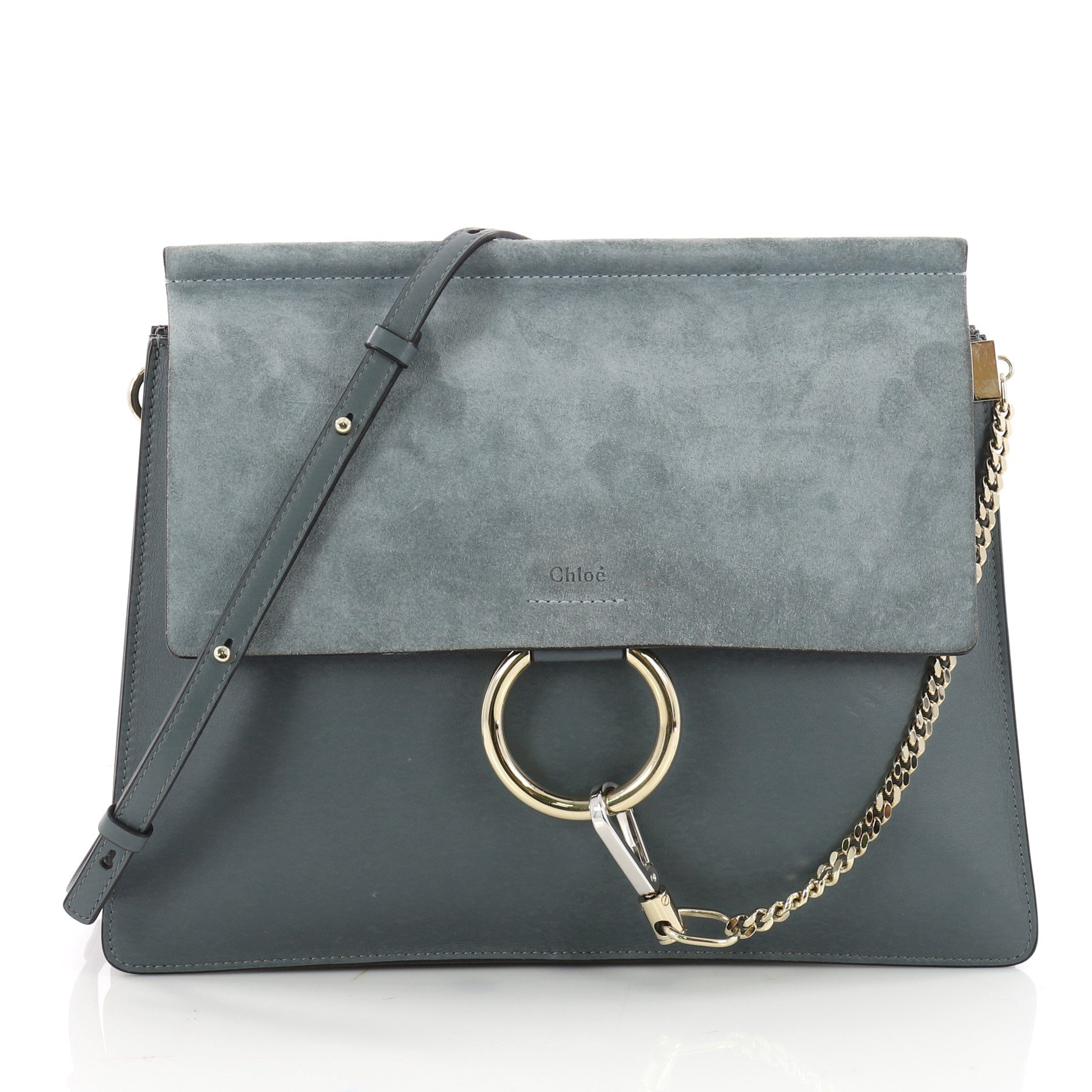 chloe faye bag blue