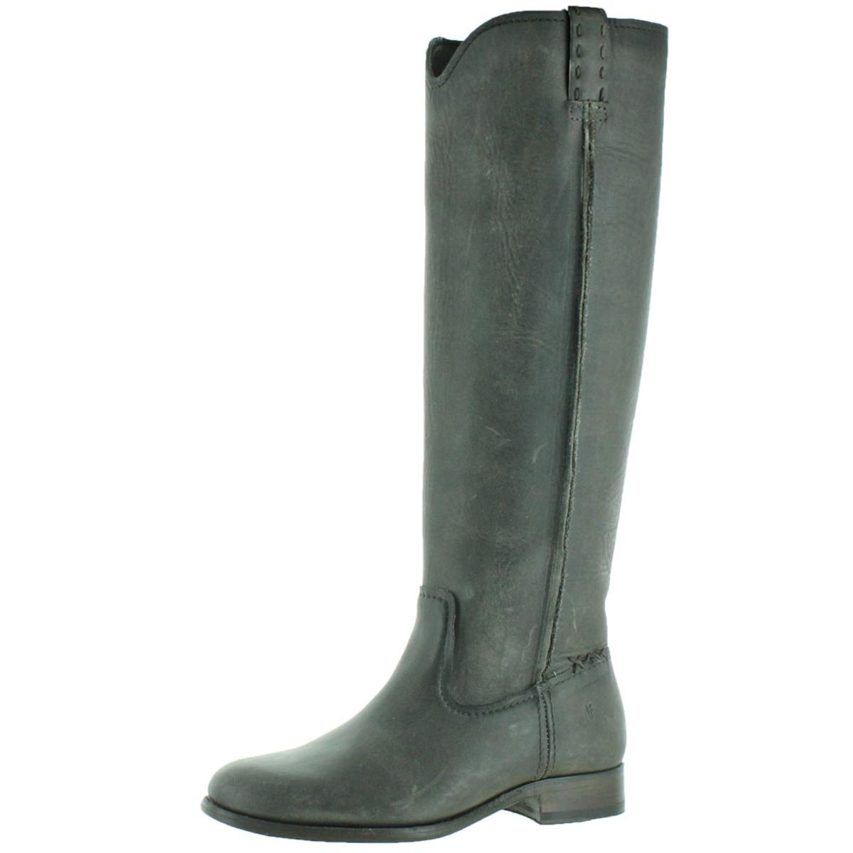 womens grey leather riding boots