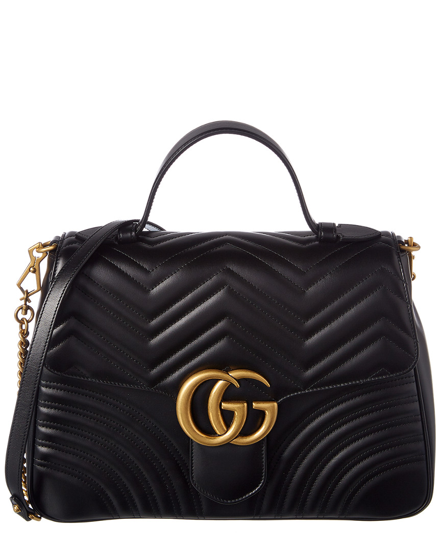 gucci marmont medium black