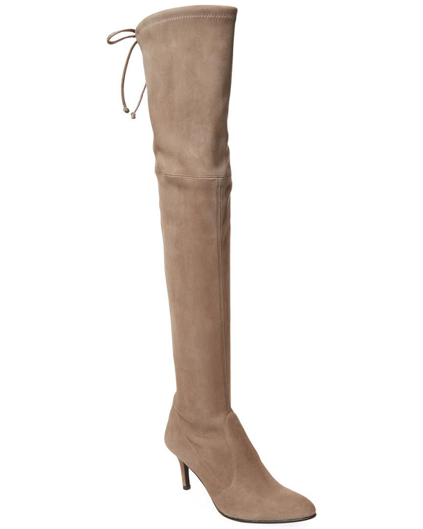 stuart weitzman beige boots