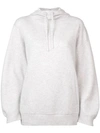 VINCE HOODED CASHMERE SWEATER