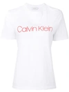 CALVIN KLEIN CALVIN KLEIN LOGO PRINT T-SHIRT - WHITE