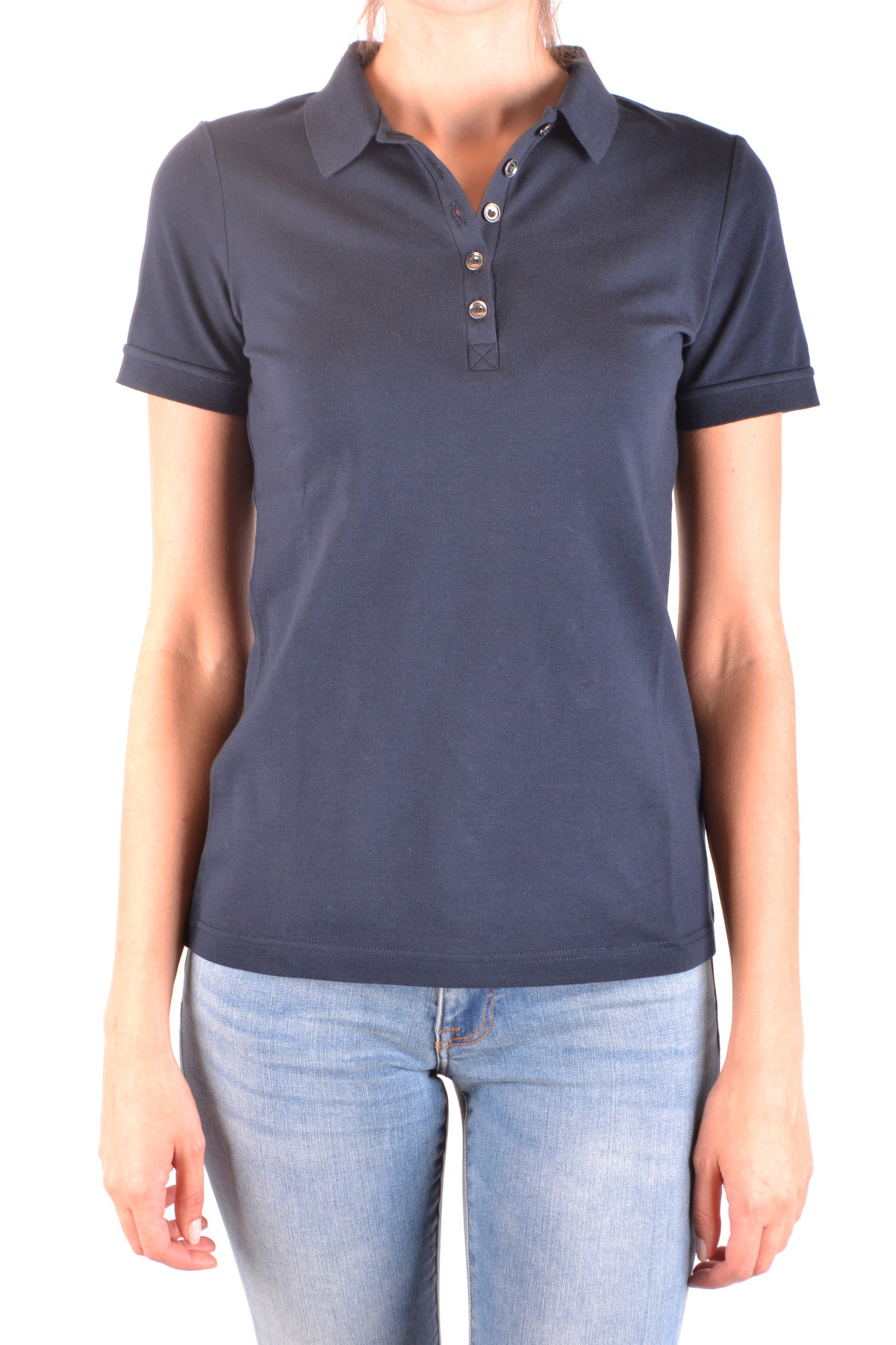 burberry polo shirt womens blue