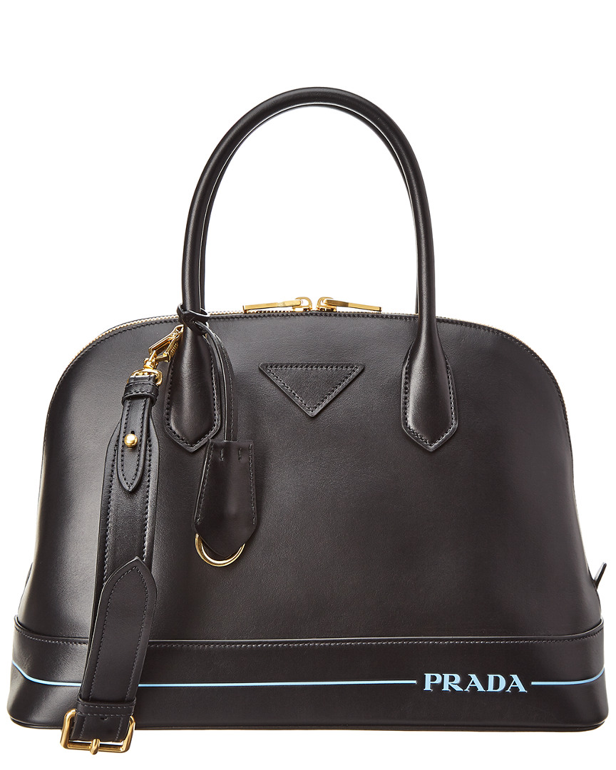 prada large leather tote
