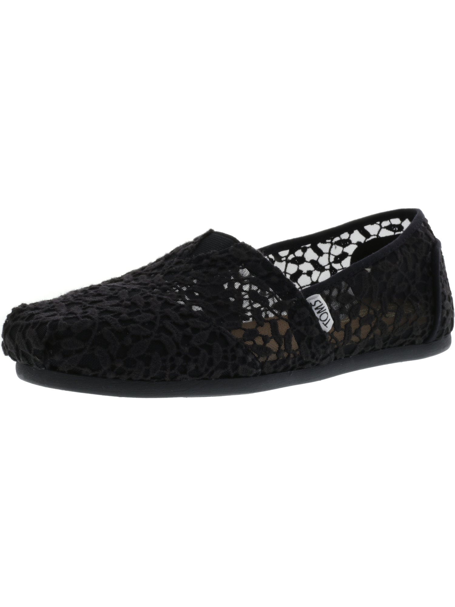 toms black lace women's classics