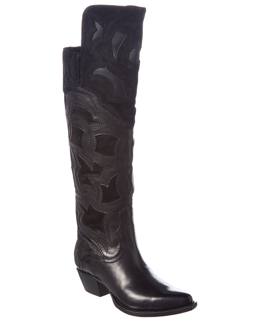 frye shane embroidered boot