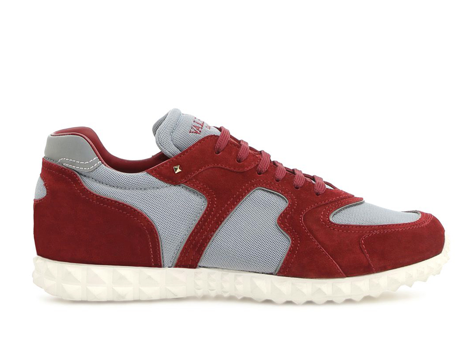 valentino sneakers burgundy