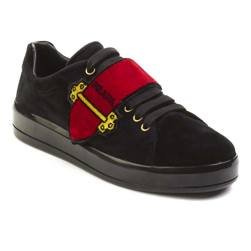 prada velvet shoes