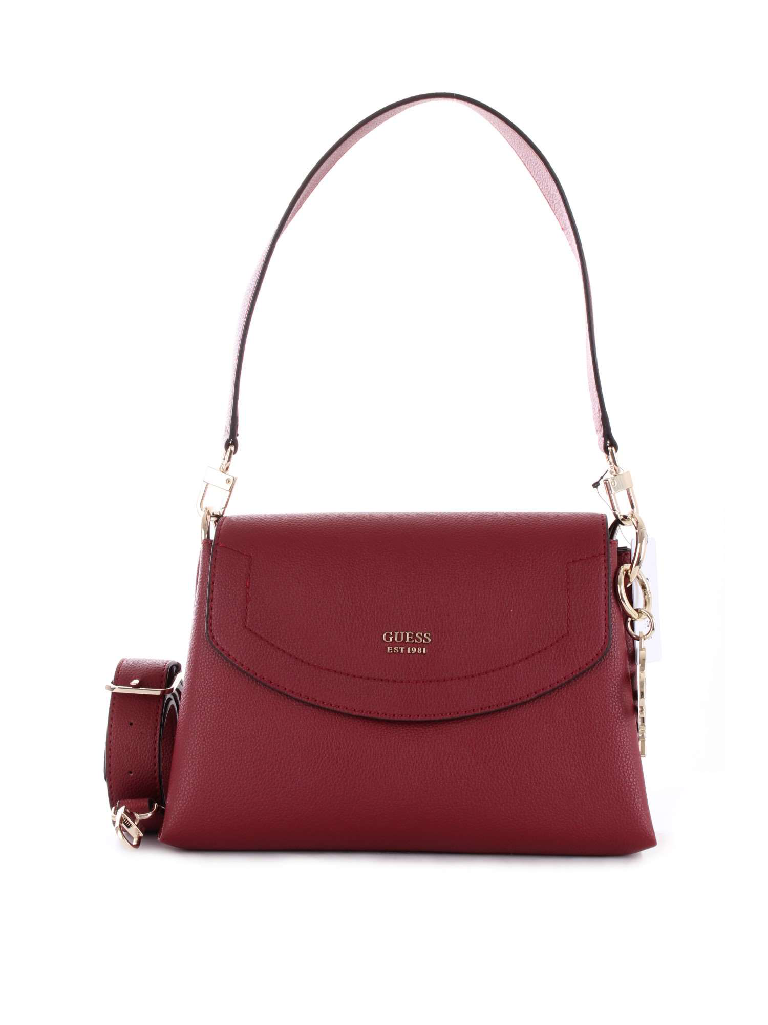 guess maroon bag