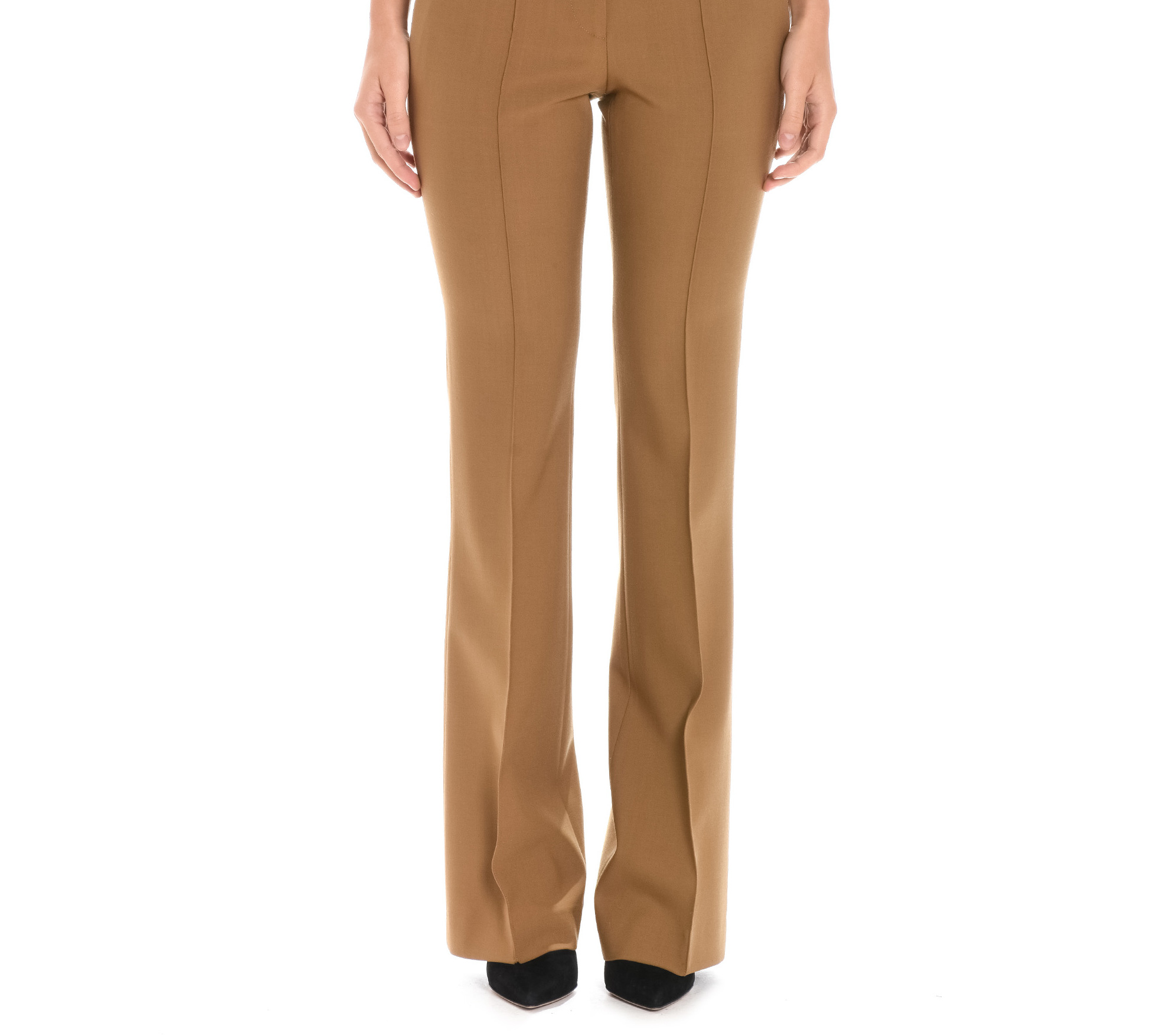 brown wool pants