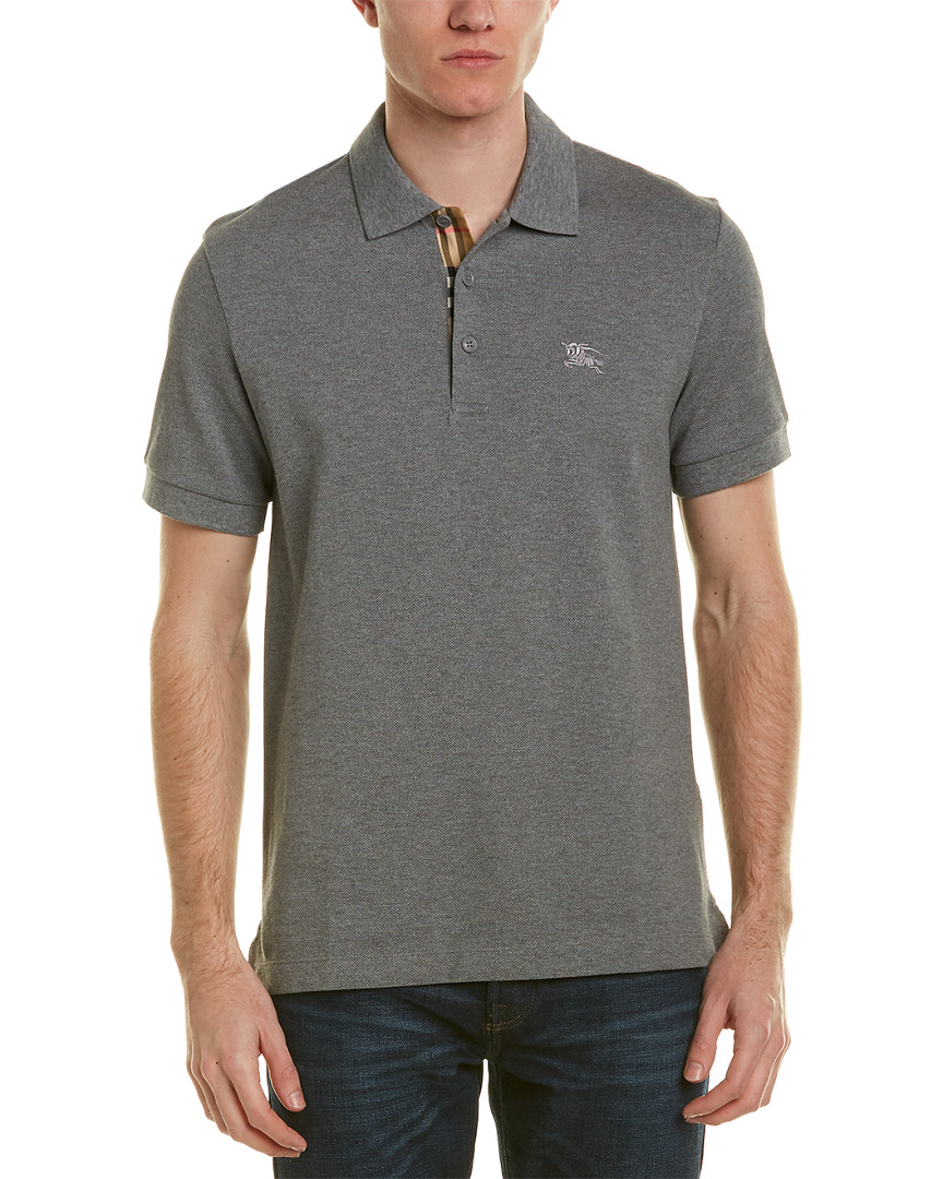 Burberry Polo Shirt In Grey | ModeSens
