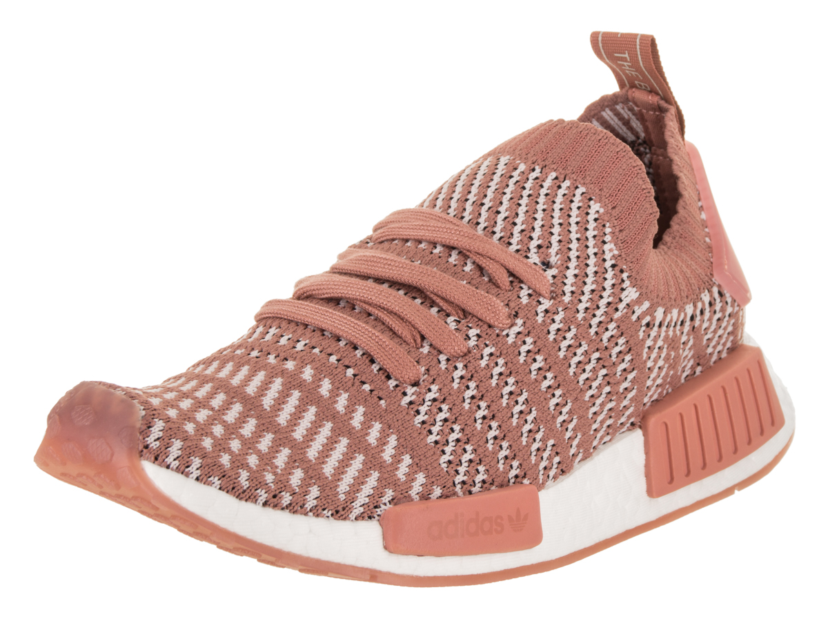 adidas women's pink nmd_r1 stlt primeknit sneakers