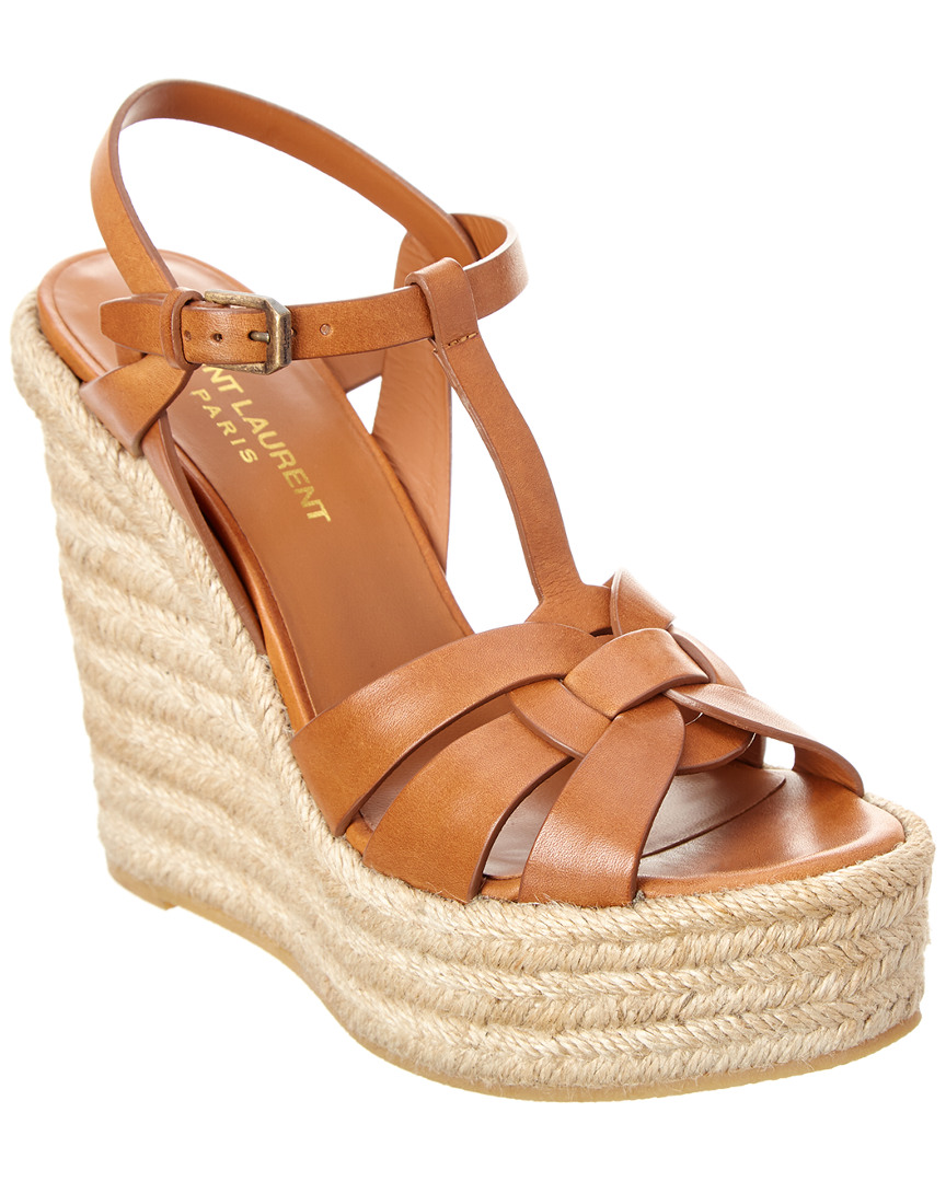 saint laurent tribute wedge