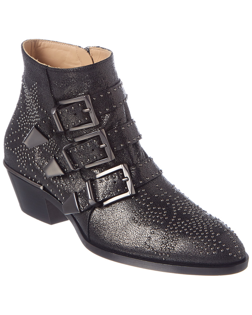 chloe studded ankle boots