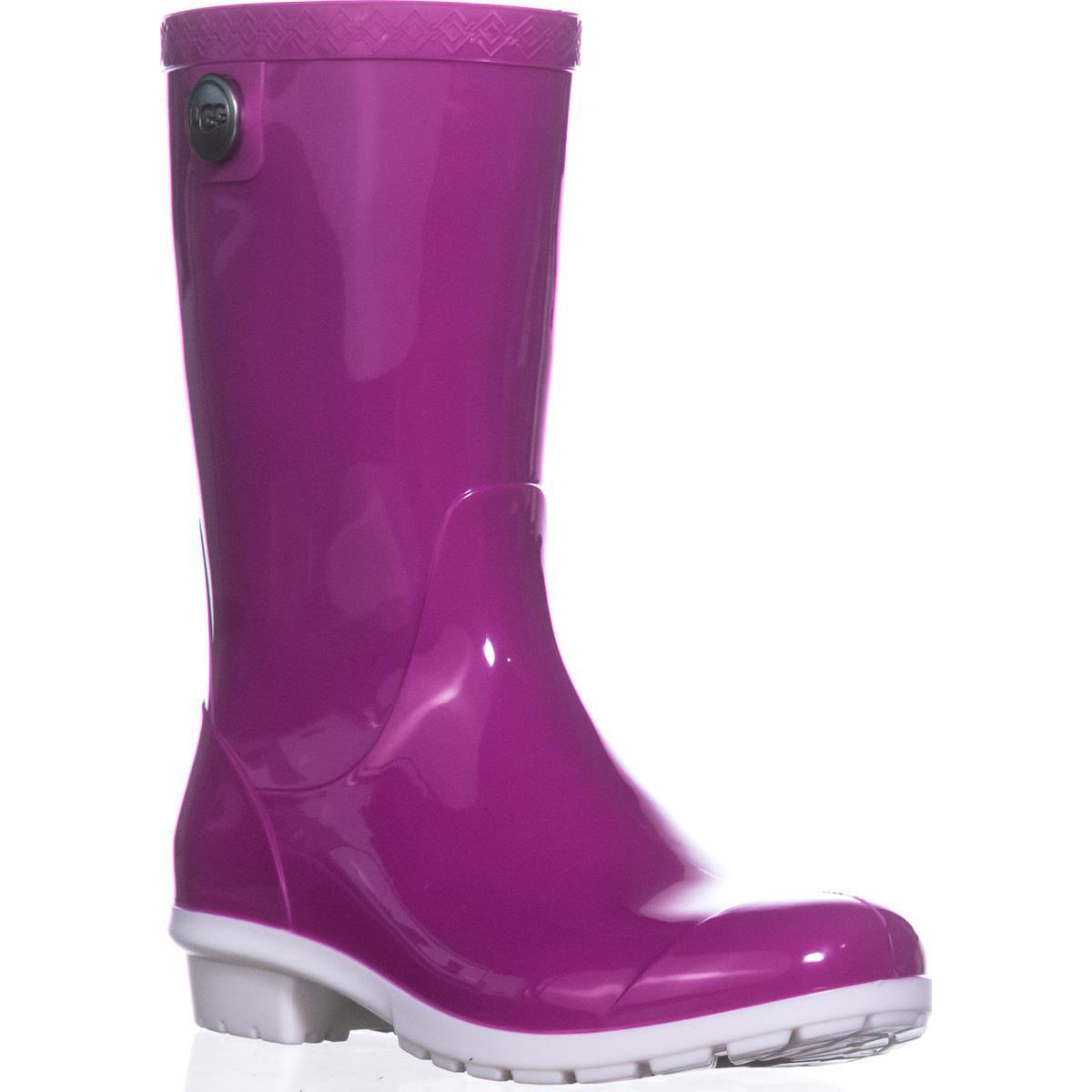 purple ugg rain boots