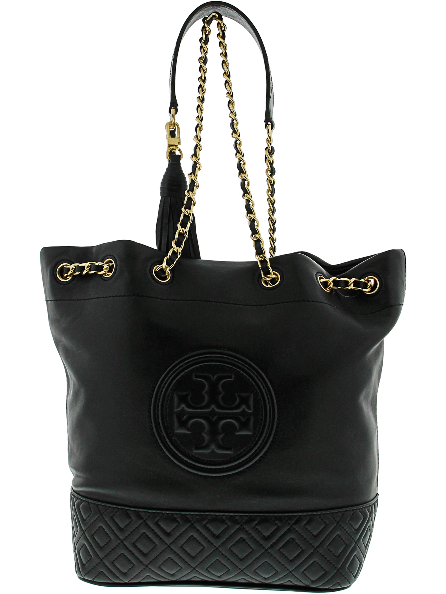 tory burch fleming bucket bag