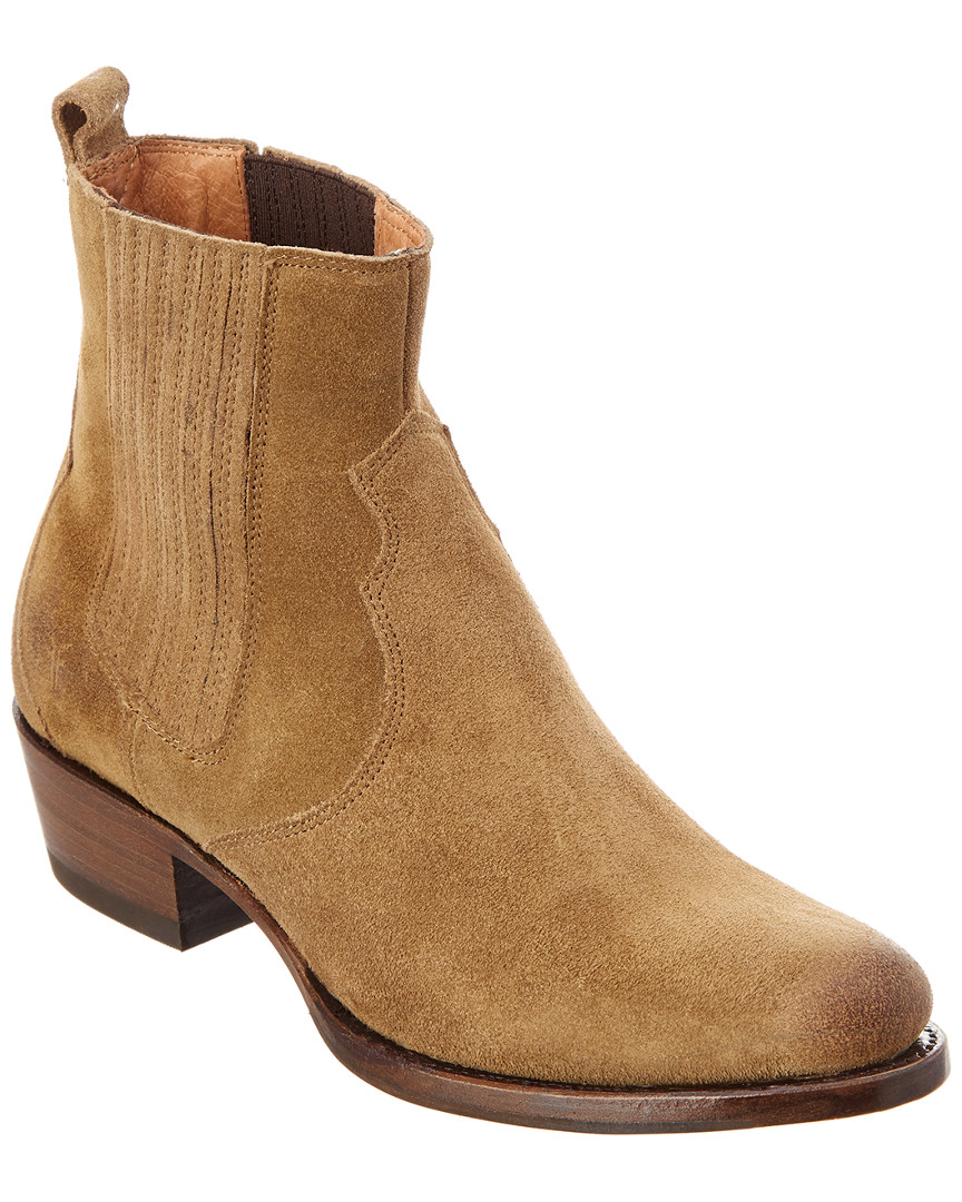 frye diana chelsea suede